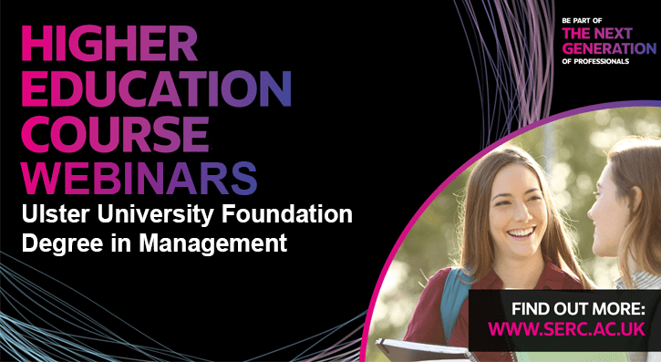 Webinar Watch: Ulster University Foundation Degree in Management